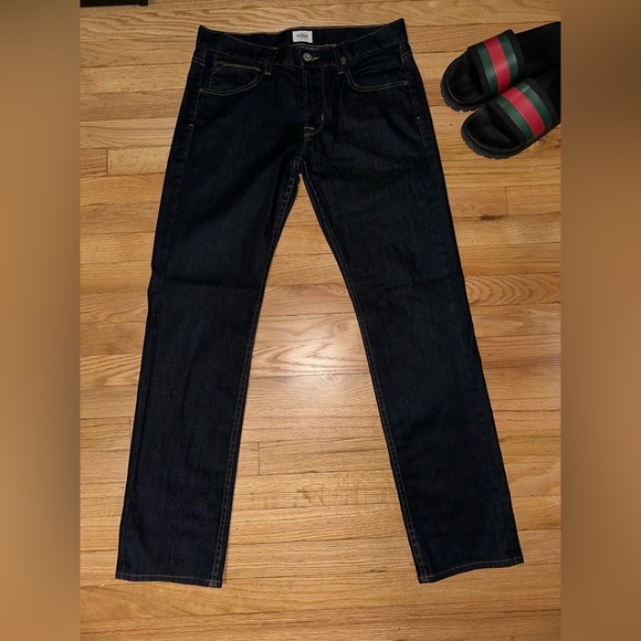 Hudson - Men's Deep Indigo Straight Jeans - Picture 2 of 6